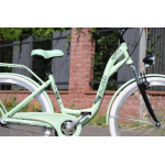 Dámsky retro bicykel 28" Lavida 3-prevodový Hliníkový mätová